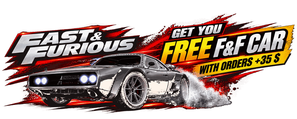 Fast and Furious: get your free F and F car with orders over 35 dollars