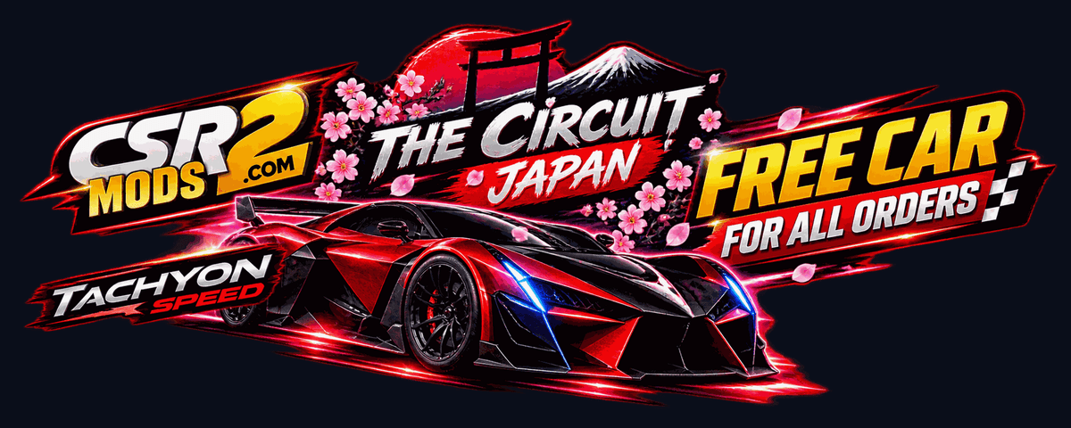 The Circuit Japan: Tachyon Speed, free car for all orders