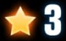 3 Gold Stars
