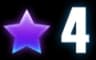 4 Purple Stars