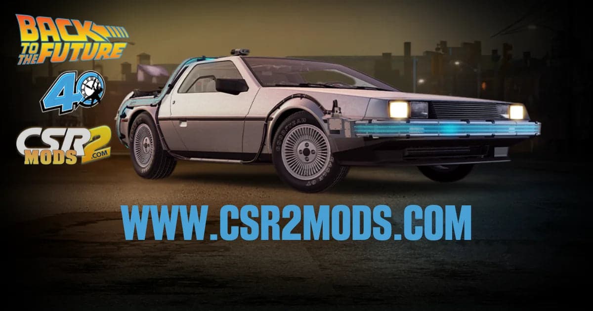 CSR2 Back to the Future 40th Year Anniversary Special Event