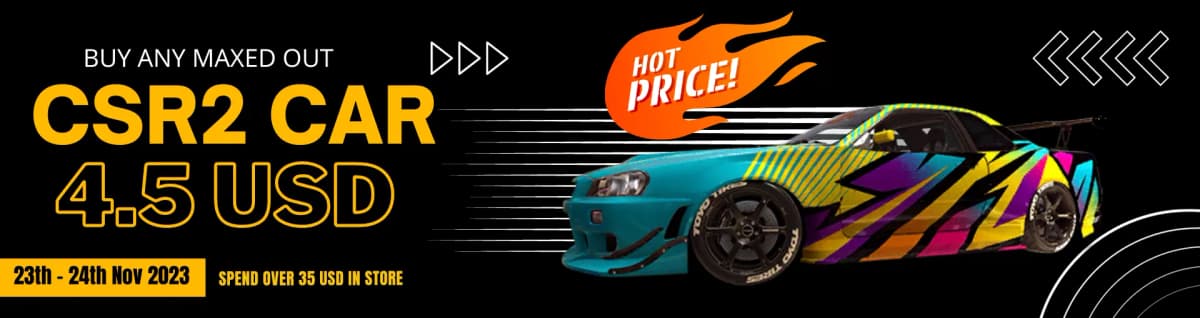 CSR2 maxed car