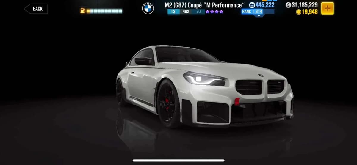CSR2 BMW M2 G87 Coupe Season 175