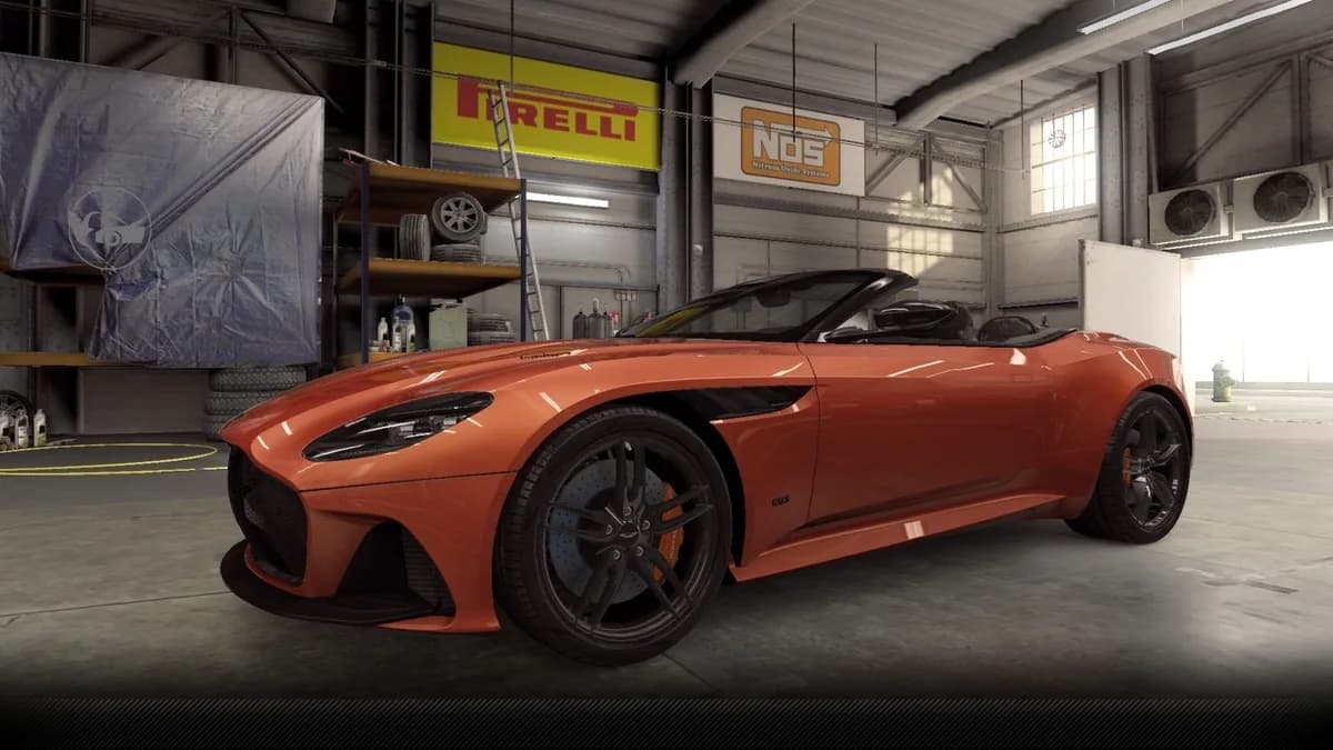 CSR2 Aston Martin DBS Superleggera Volante tune