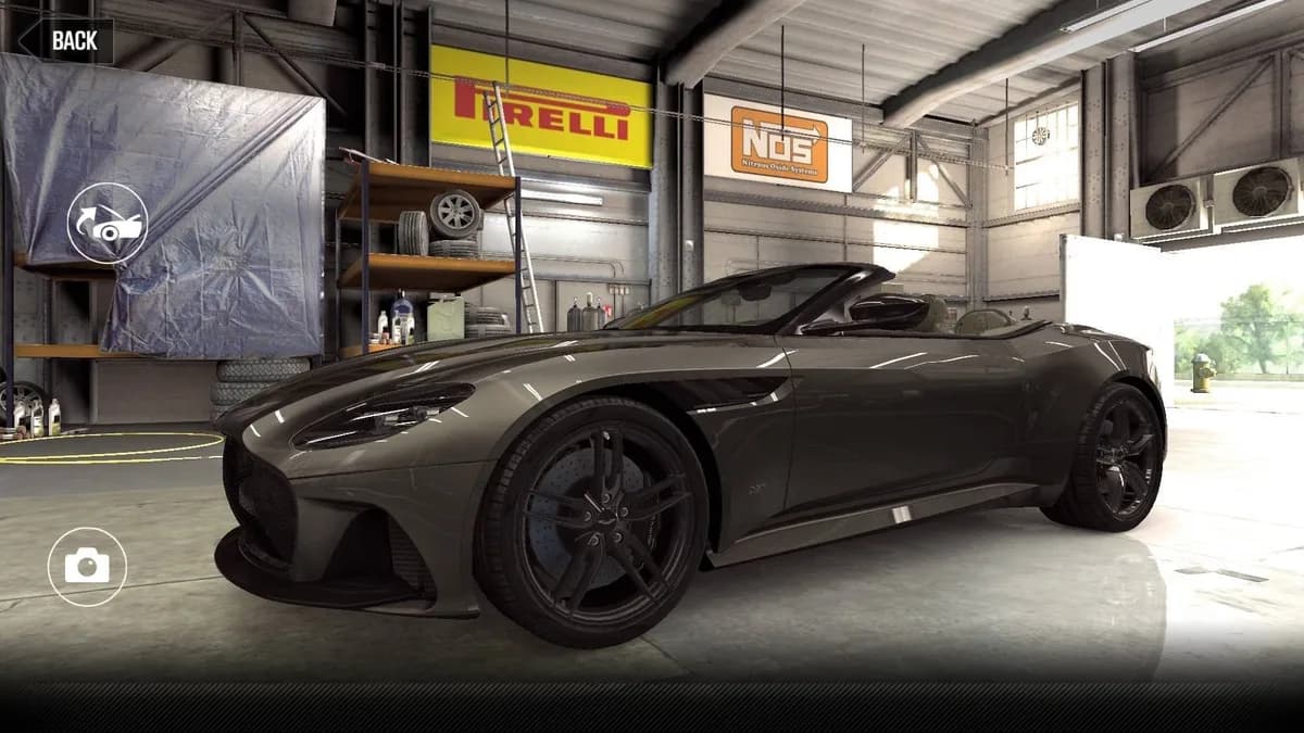 Aston Martin DBS Volante (2020) - Maxed CSR2 Car ArdenGreen