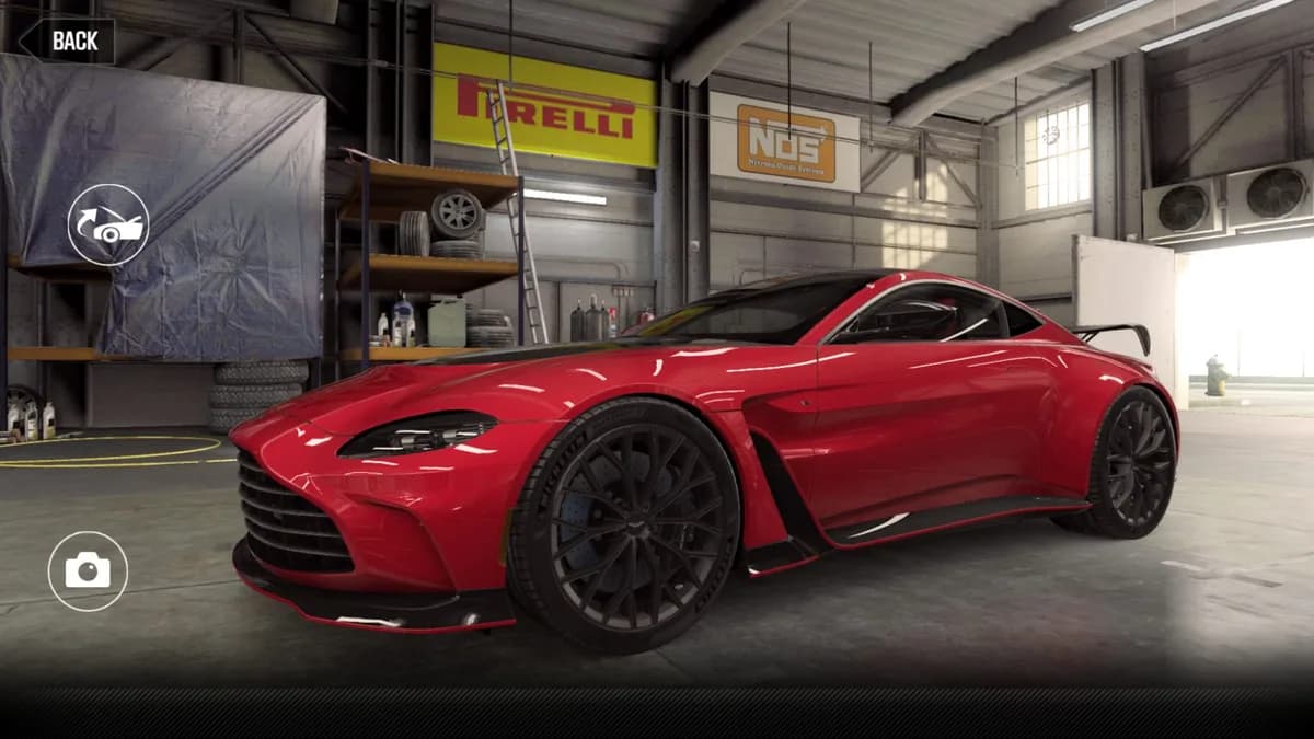 CSR2 Aston Martin V12 Vantage tune
