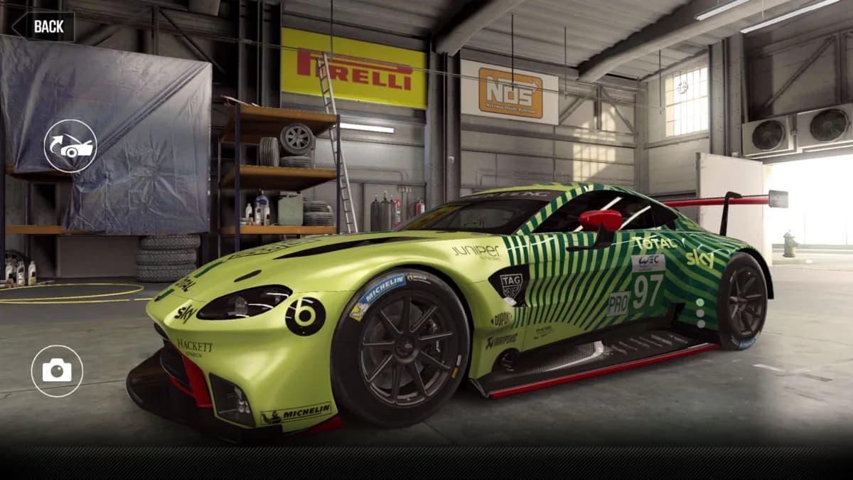 CSR2 Aston Martin Vantage GTE Car