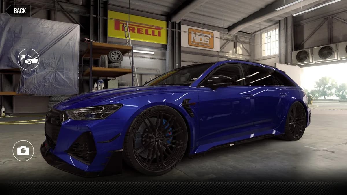 Audi ABT RS6-R CSR2 season prize car in ABTBlueSport