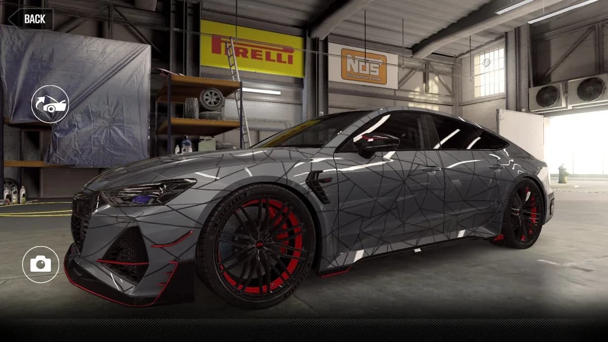 Audi ABT RS7-R 'Daniel Abt Edition' CSR2 season prize car in ABTSilverGrey