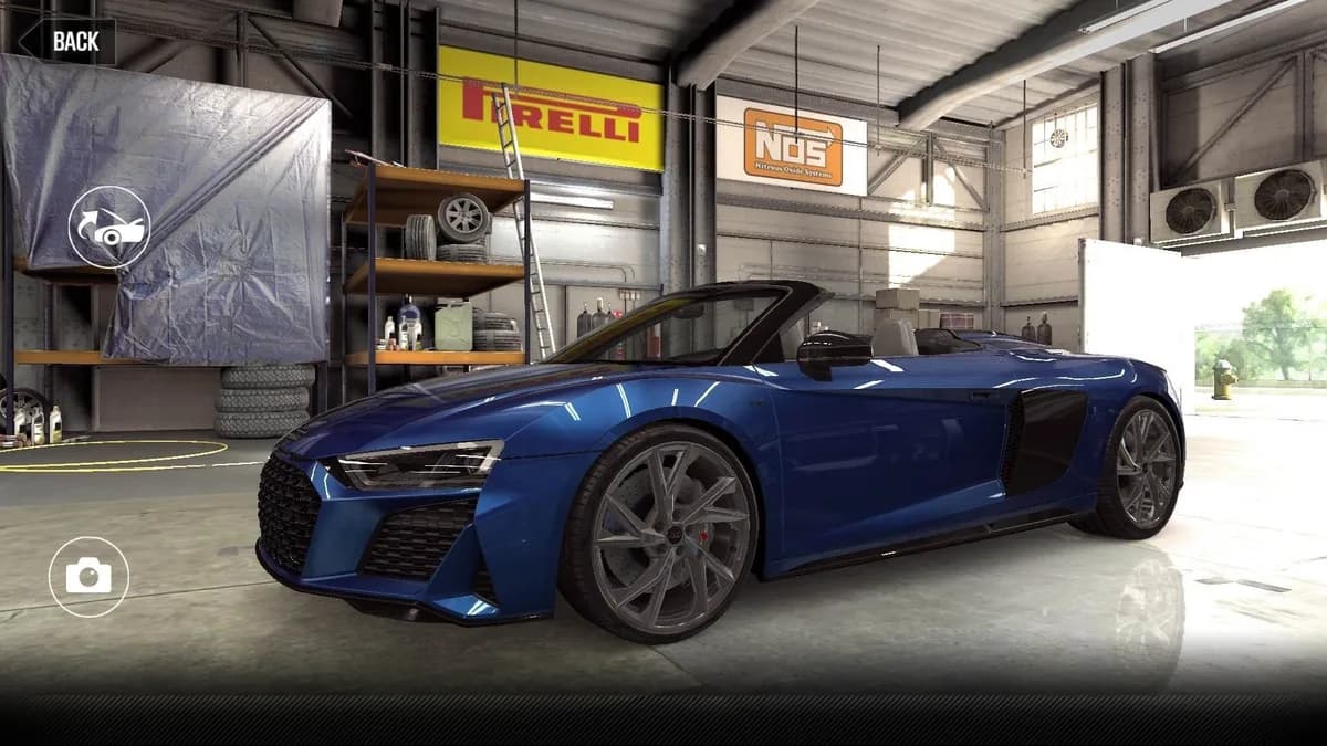 CSR2 Audi R8 Spyder Car