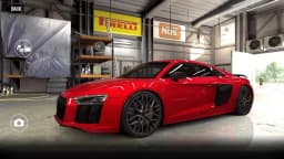 CSR2 Audi R8V10 Plus Coupe Car