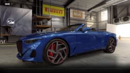 CSR2 Bentley Batur Convertible Car