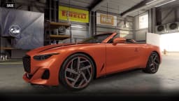 CSR2 Bentley Batur Convertible Car
