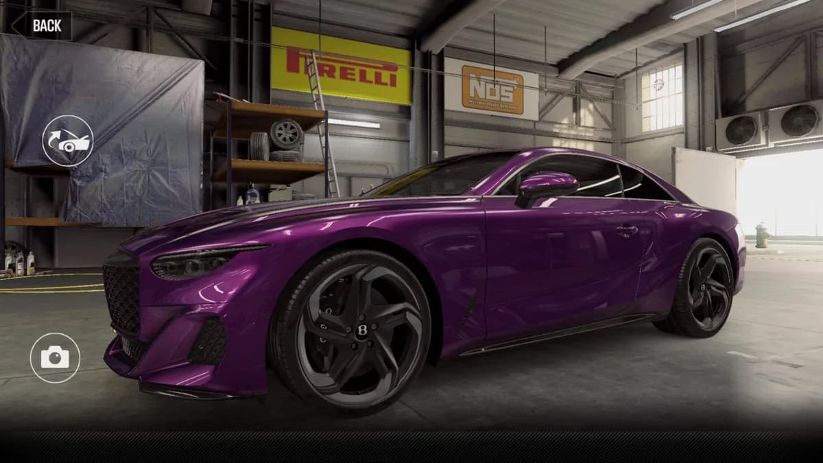 Bentley Batur by Mulliner CSR2 season prize car in PurpleSector