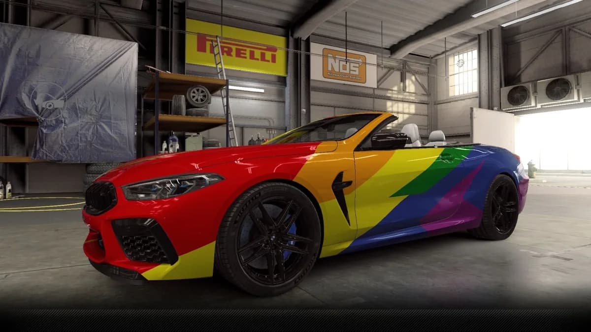 CSR2 BMW M8 Convertible Pride Car