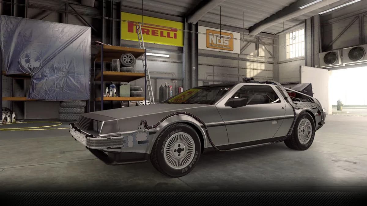 CSR2 DeLorean Time Machine 1 Car