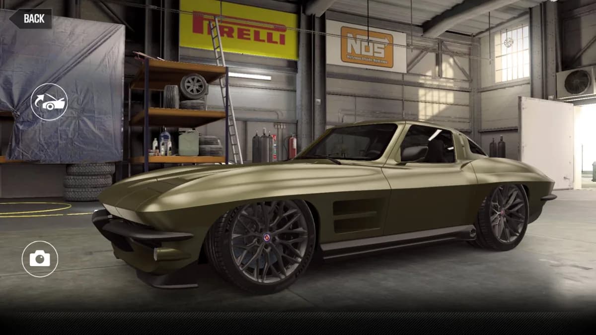 CSR2 Chevrolet Eddies Corvette C2 Car