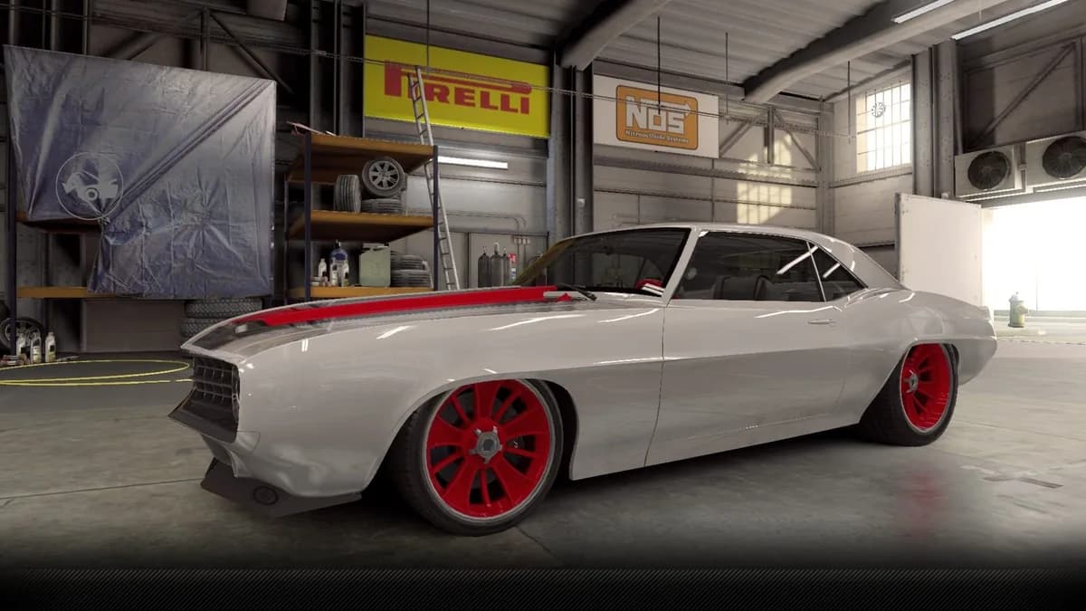 Chevrolet HS Customs ''Under Pressure'' CSR2 season prize car in DirtyCreme