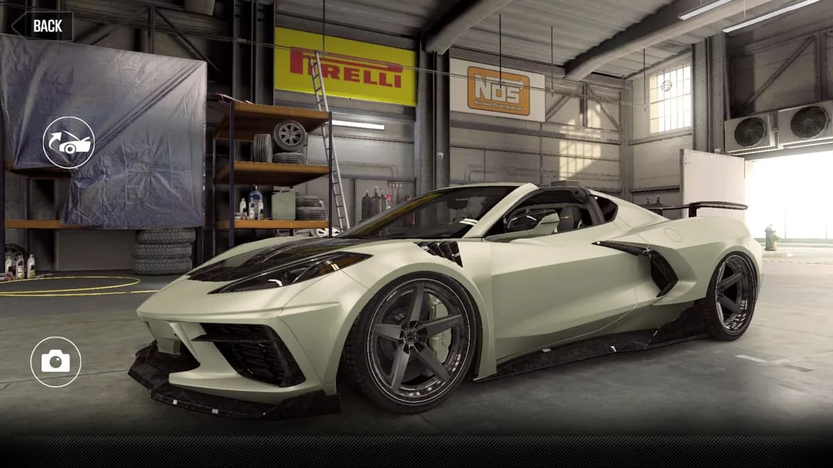 CSR2 Chevrolet Label Motorsports Corvette Stingray tune