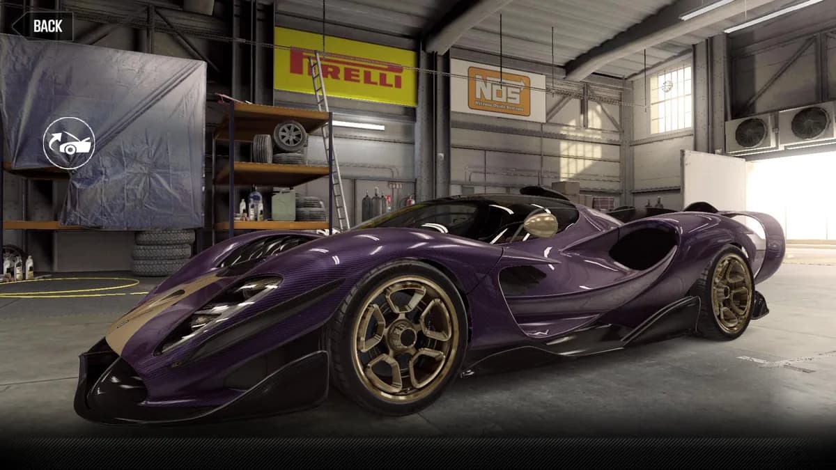 CSR2 De Tomaso P900 Car