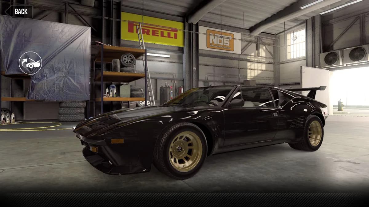 CSR2 De Tomaso Pantera GT5S Car
