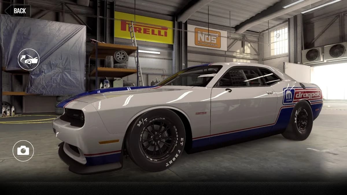 CSR2 Dodge Challenger Mopar Drag Pak Car
