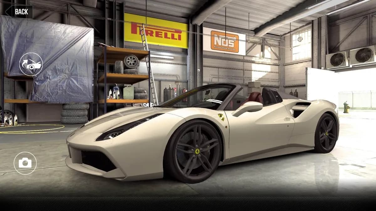 CSR2 Ferrari 488 Spider Car
