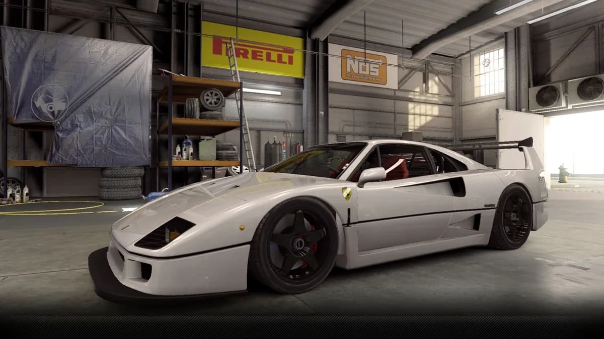 CSR2 Ferrari F40 tune