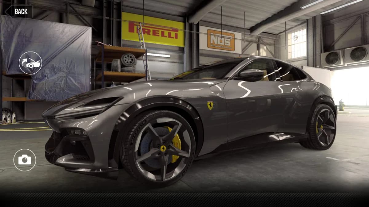 Ferrari Purosangue CSR2 season prize car in GrigioSilverstone