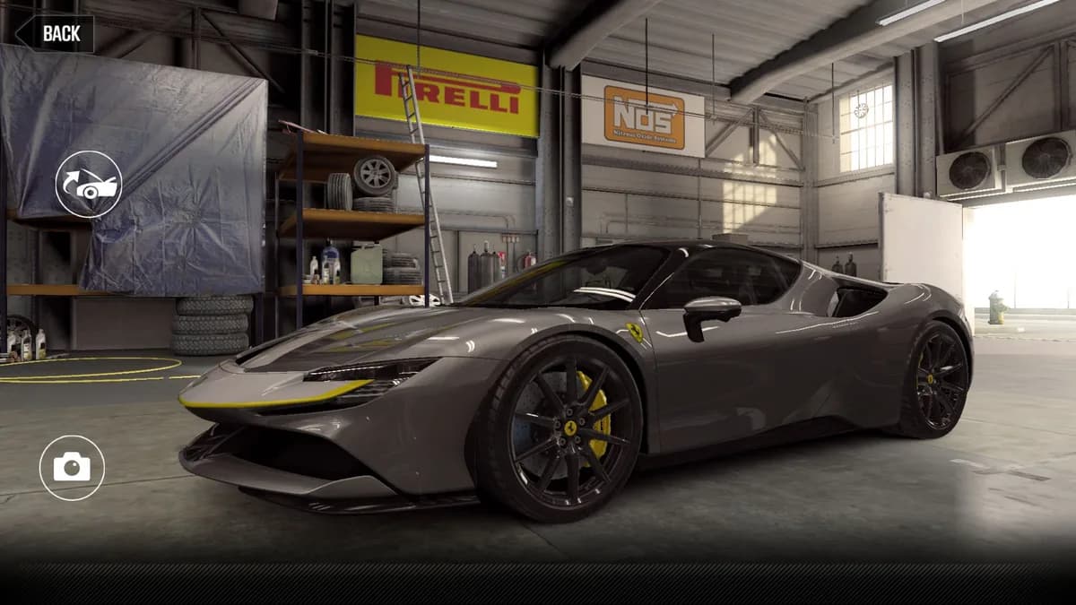 CSR2 Ferrari SF90 Stradale Assetto Fiorano (Grey) tune