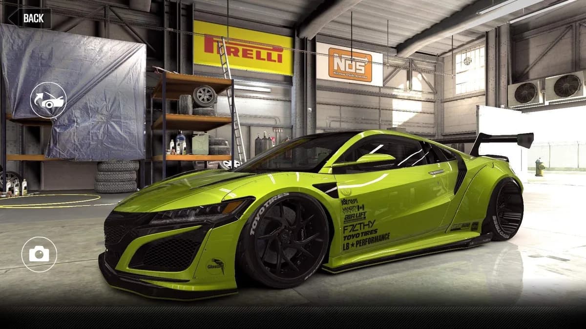 CSR2 Honda LBNSX Car