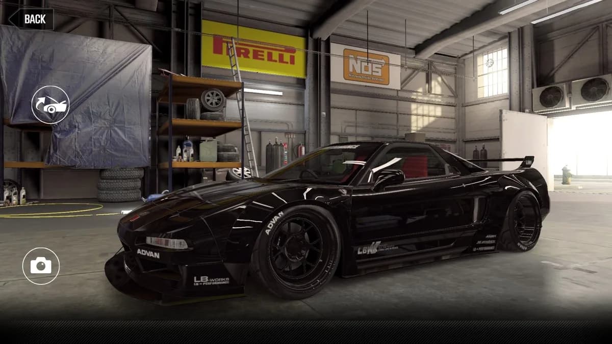 Honda LB Works NSX-R CSR2 season prize car in BerlinaBlack