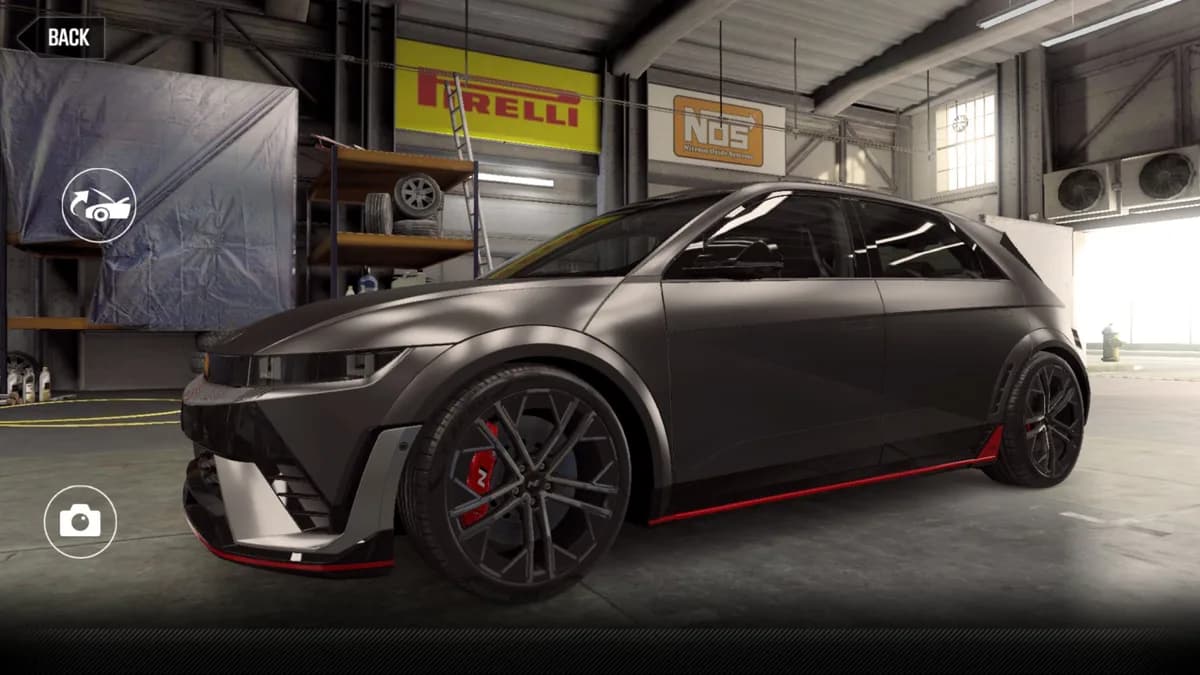 Hyundai IONIQ 5 N CSR2 season prize car in EcotoneGray