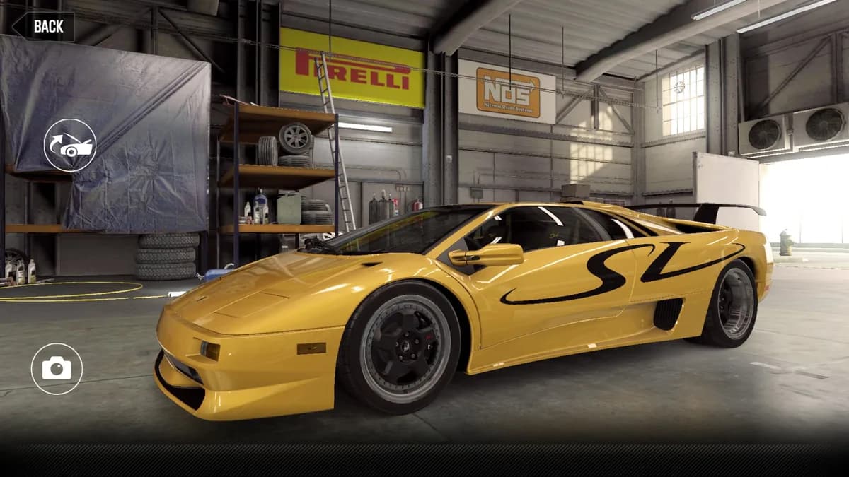 CSR2 Lamborghini Diablo SV Car