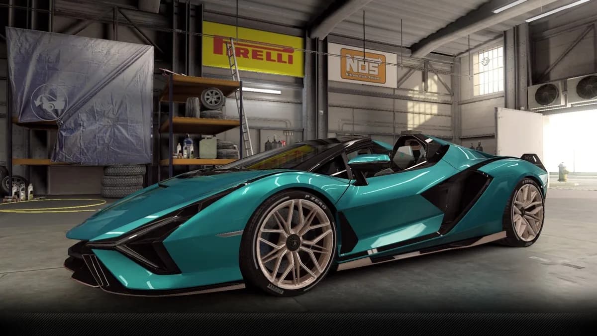 CSR2 Lamborghini Sian Roadster Car