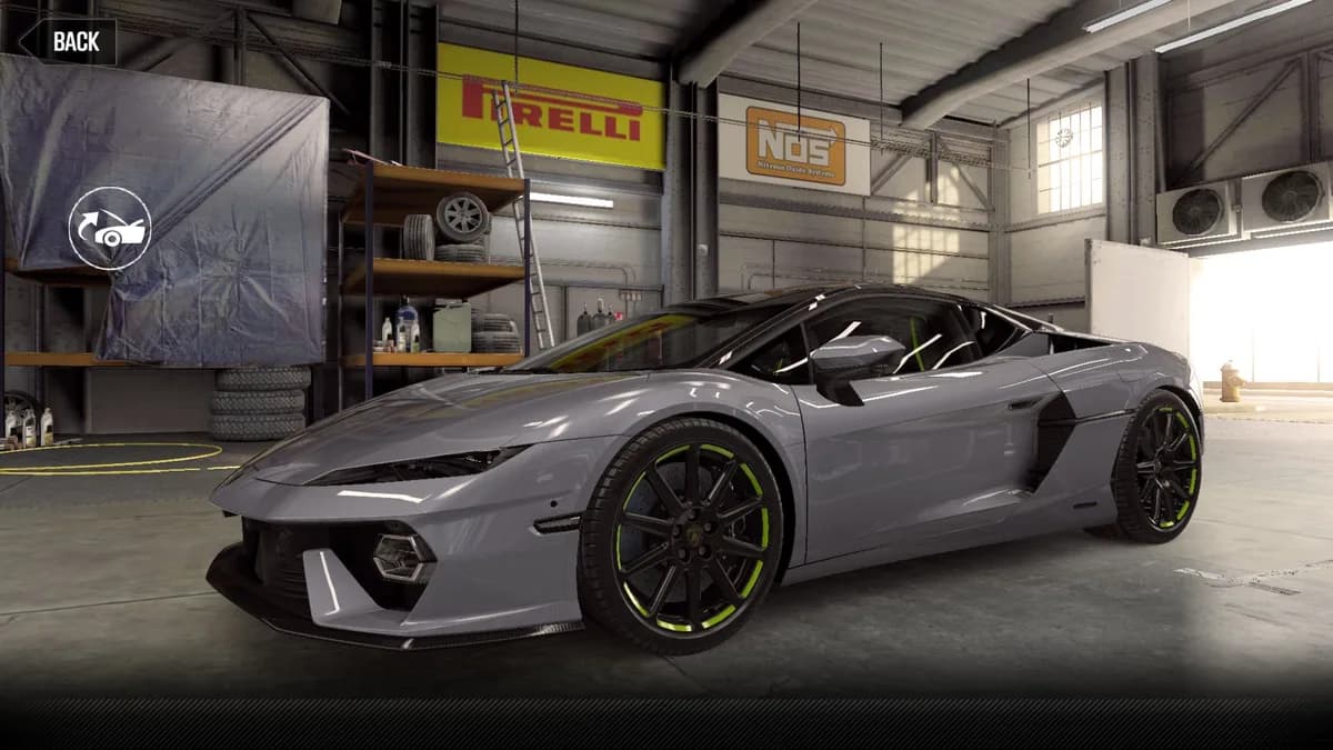Lamborghini Temerario CSR2 season prize car in GrigioTelesto