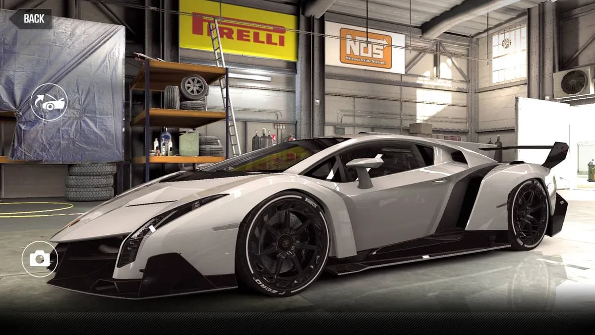 CSR2 Lamborghini Veneno Gold Car