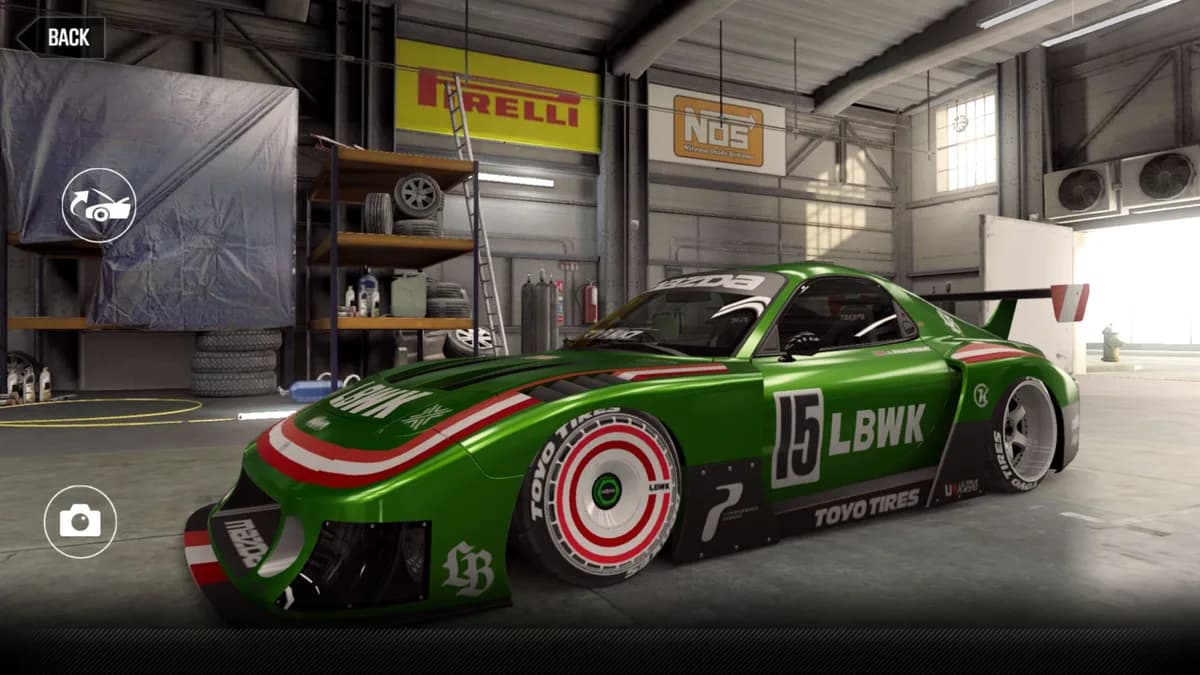 CSR2 Mazda LB Super Silhouette RX7 Car