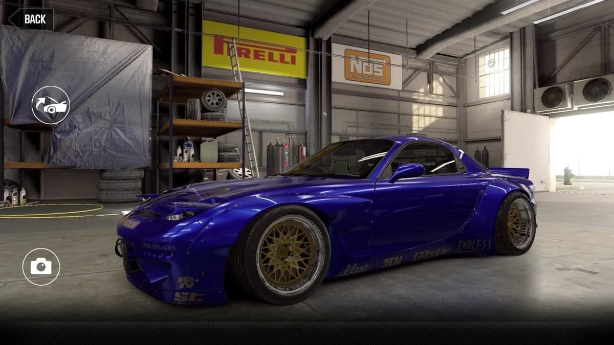 CSR2 Mazda RX7 Car