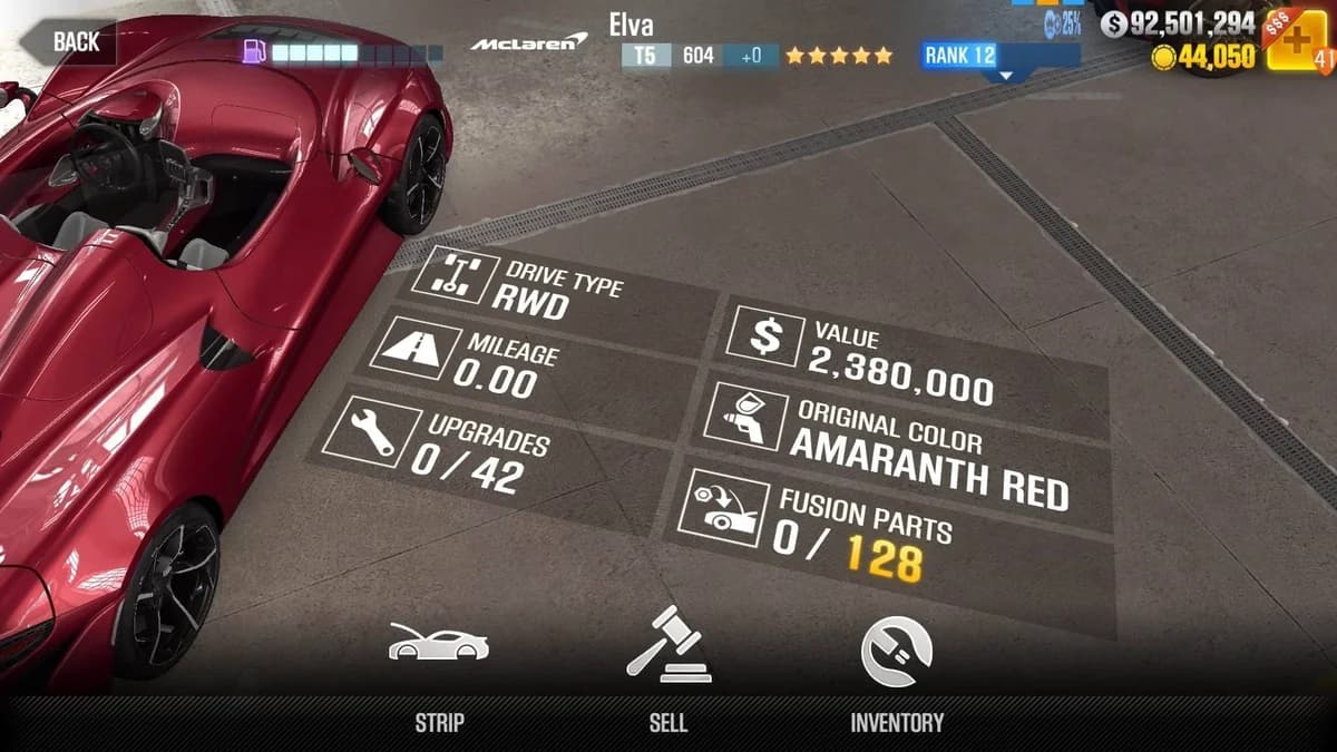 McLaren 2020 Elva CSR2 fusion parts and upgrade breakdown, tier 5 gold star car