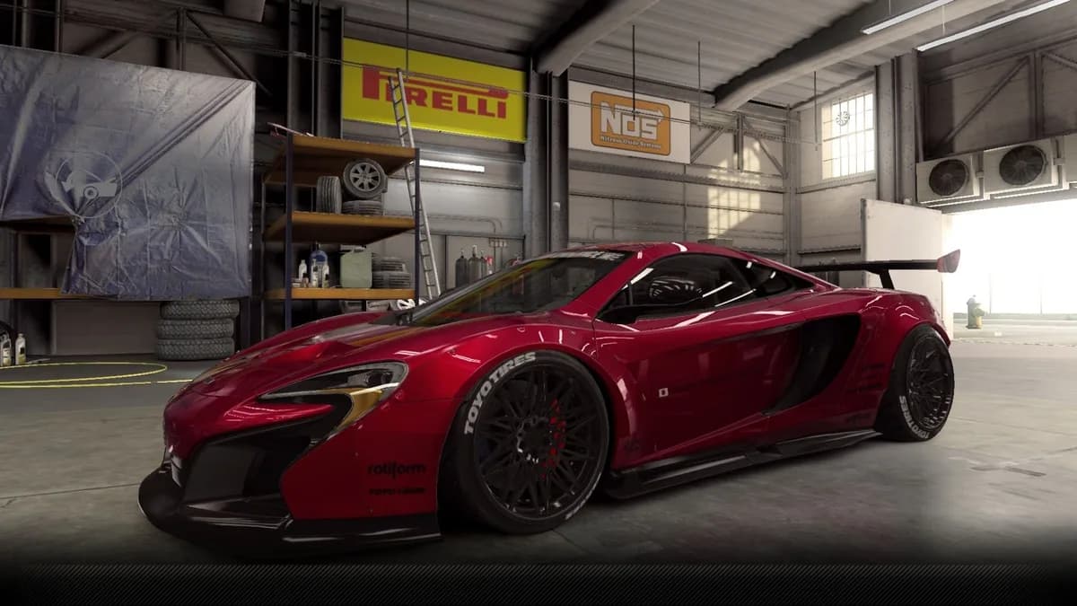 CSR2 McLaren LB650S Gold Car