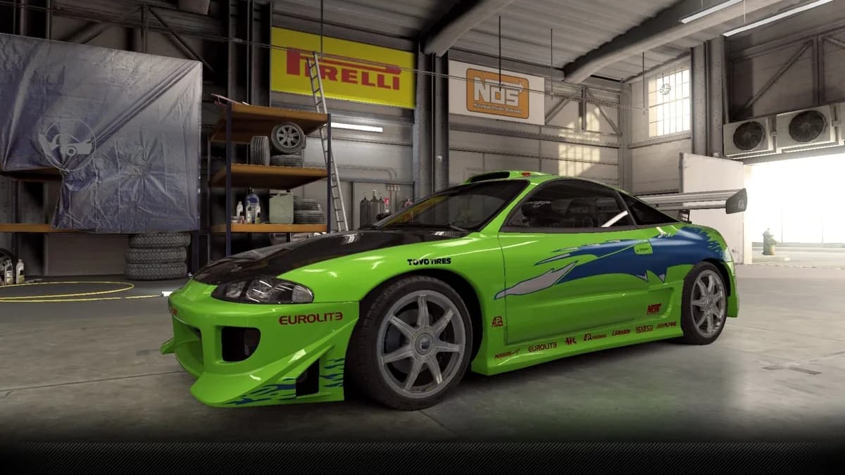 CSR2 Brian's Mitsubishi Eclipse (FnF) tune