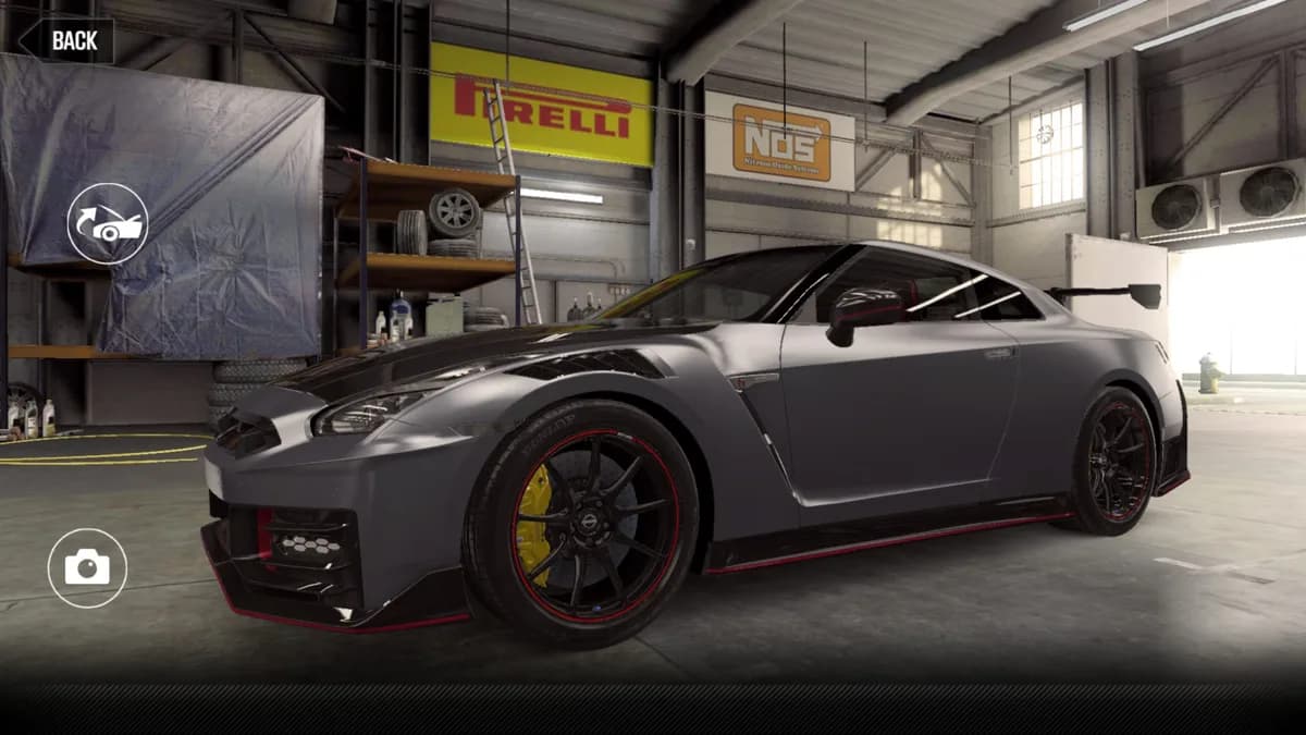Nissan 2024 Nissan GT-R NISMO (R35) Japan CSR2 season prize car in StealthGrey