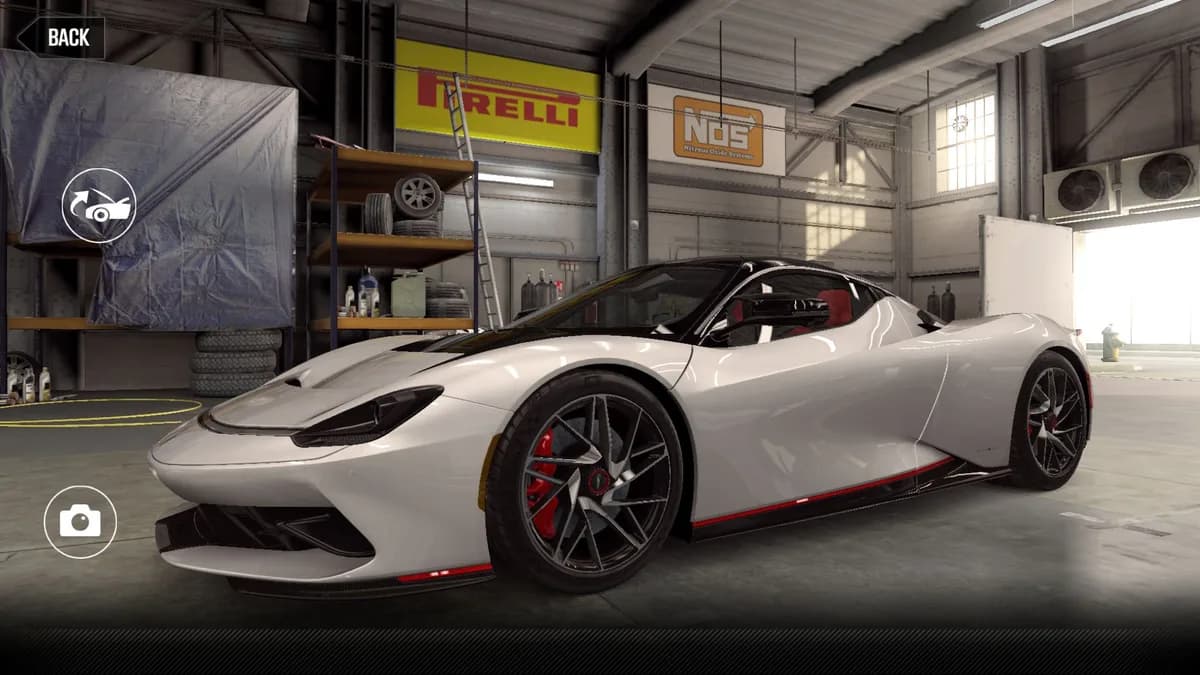CSR2 Pininfarina Battista Car