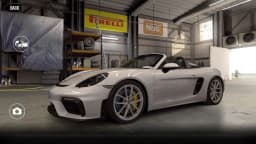 CSR2 Porsche 718 Boxster Spyder Car