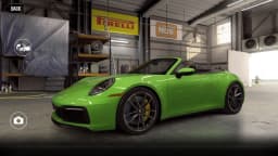 CSR2 Porsche 911 Carrera 4S Cabriolet Car