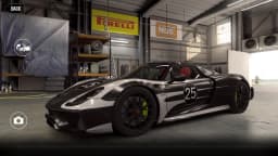 CSR2 Porsche 918 Spyder Gold Car
