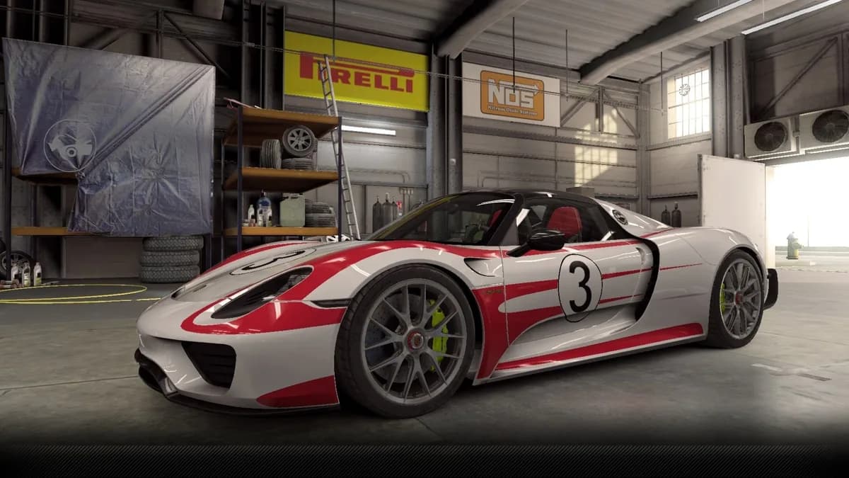 Porsche 918 Spyder 'Weissach Package' CSR2 season prize car in SalzburgRacingDesign