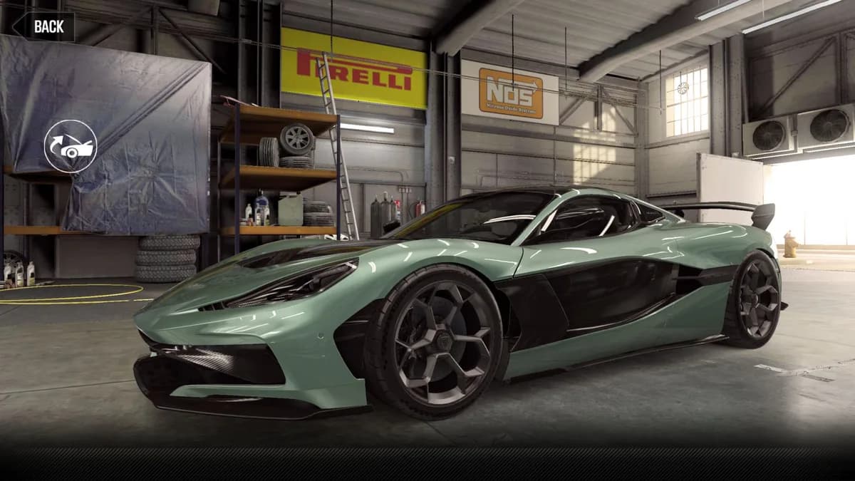 CSR2 Rimac Nevera R Car