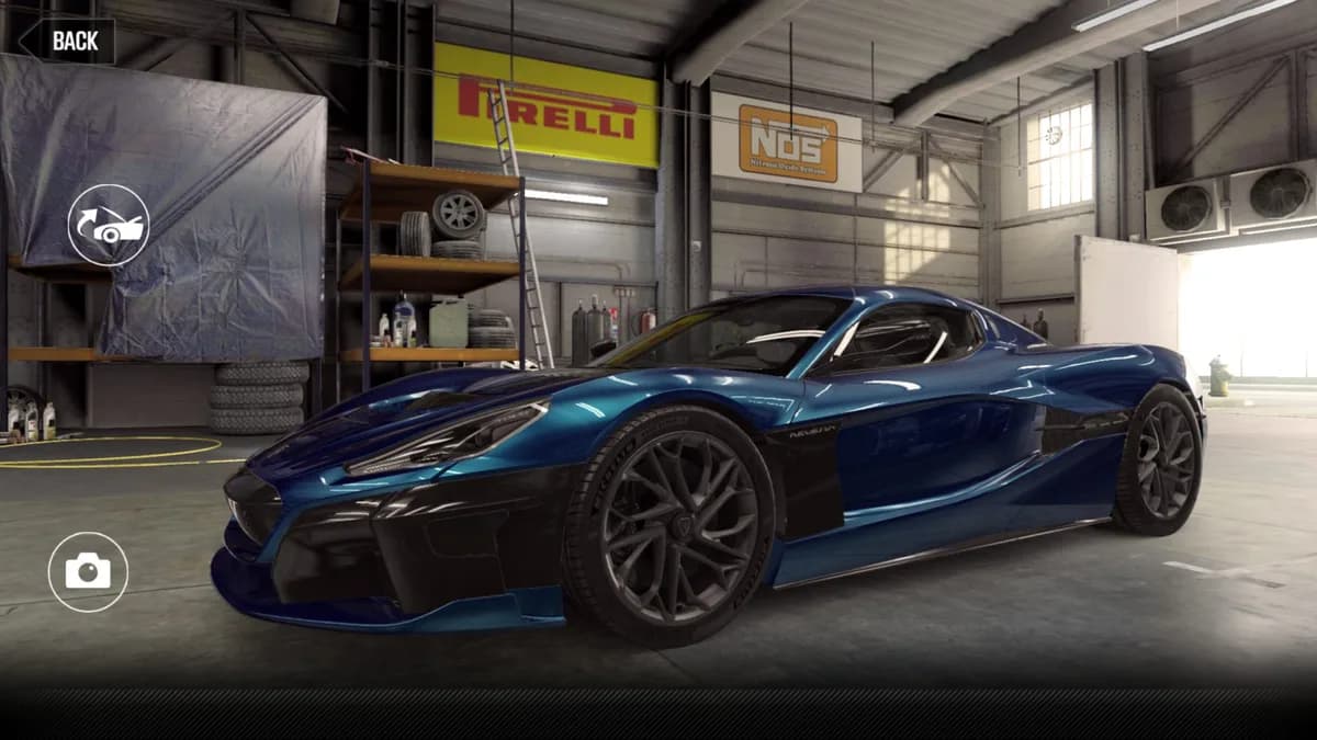 CSR2 Rimac Nevera Car